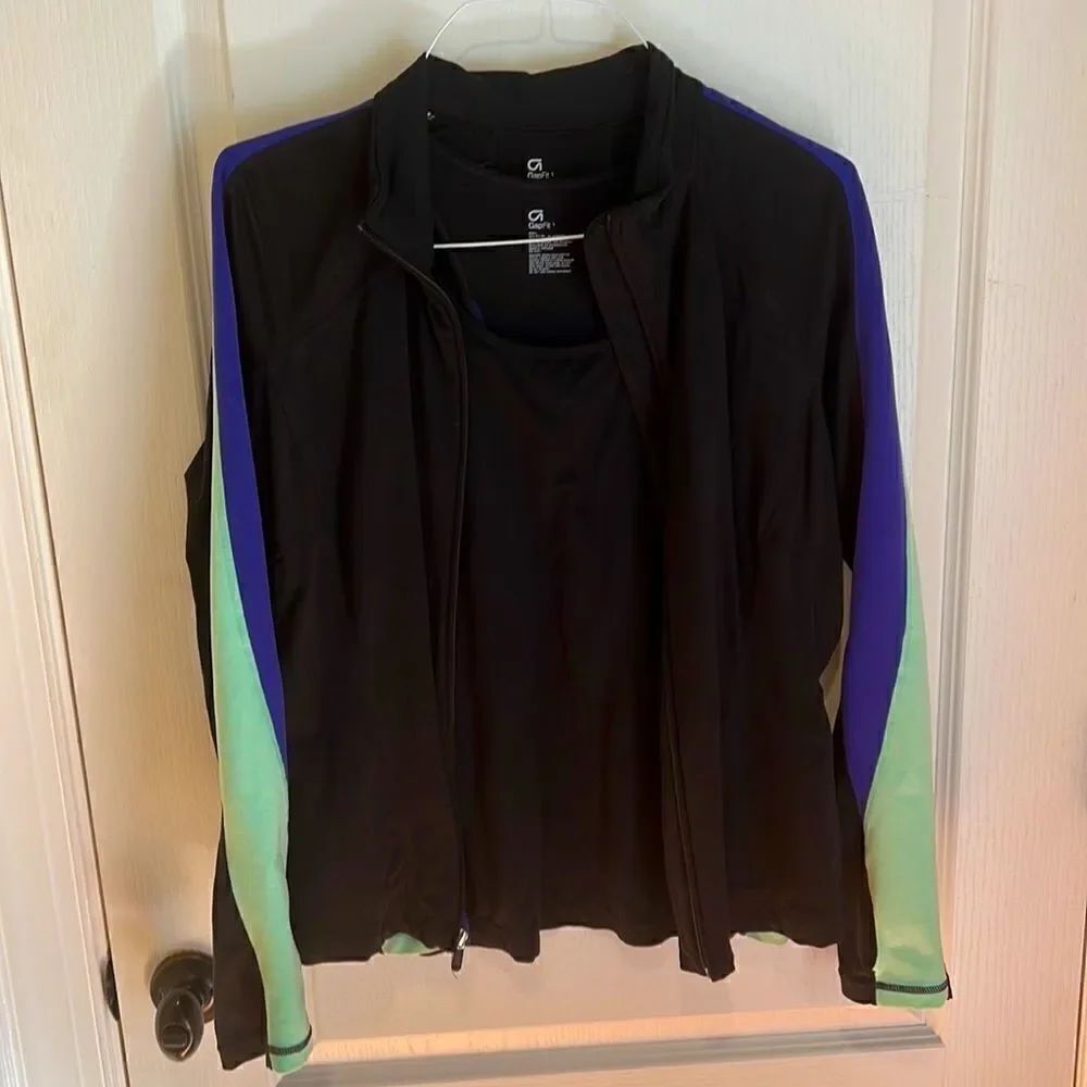 Gap Fit Athleisure Racerback Tank Top and Matching Jacket